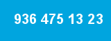 936 475 13 23 936 475 13 23